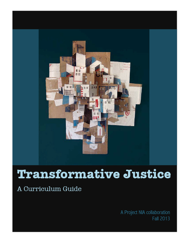 09 transformative justice curriculum